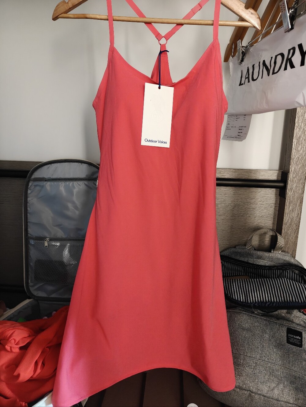 Outdoor Voices Tennis Dress Nwt Size Small Built In Shorts And Bra